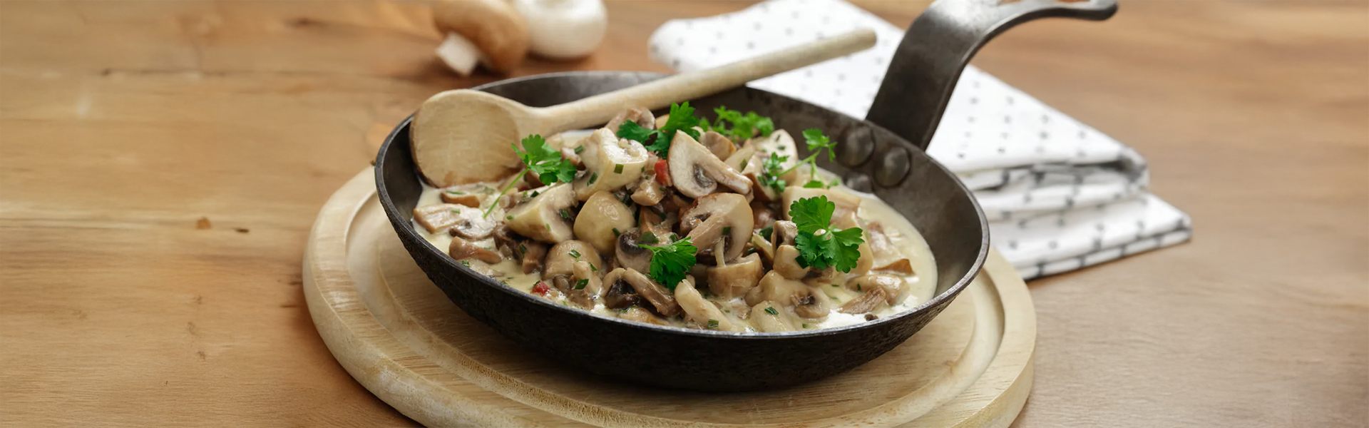 Retete ciuperci cu smantana