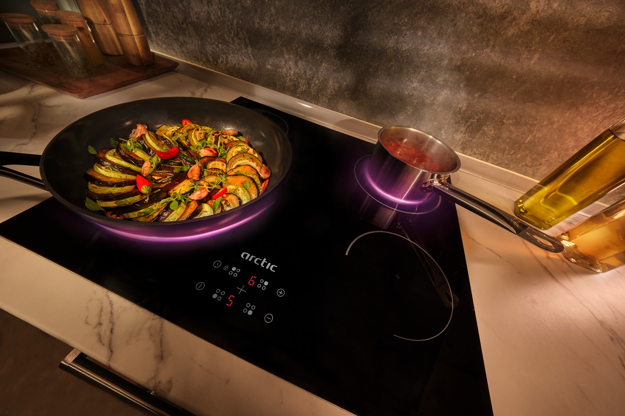 plita incorporabila cu vase de gatit